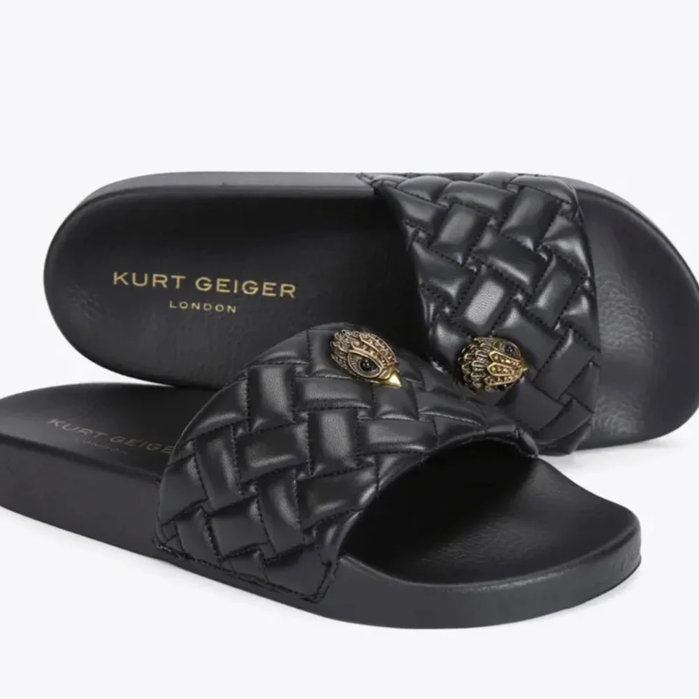 Kurt Geiger | Shoes | Kurt Geiger Black Slides | Poshmark display picture 3